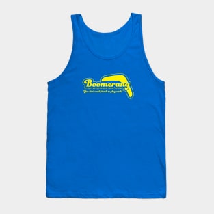 You don't need friends to play catch (Yellow) Tank Top